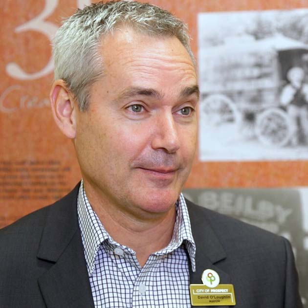 Mayor David O'Loughlin